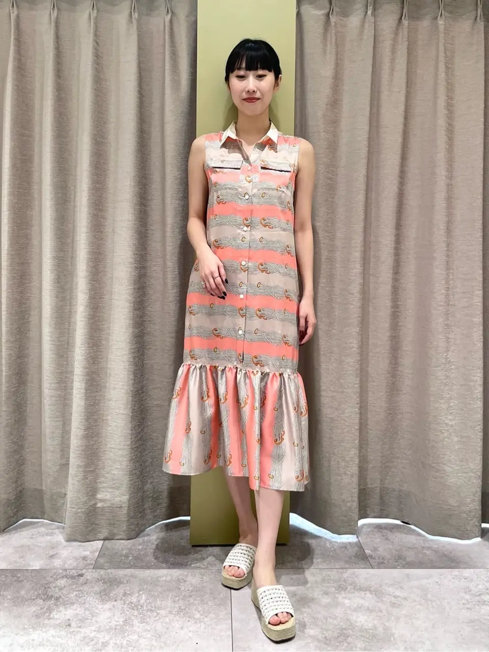 GRACE CONTINENTAL 端場　わかな コーディネート画像