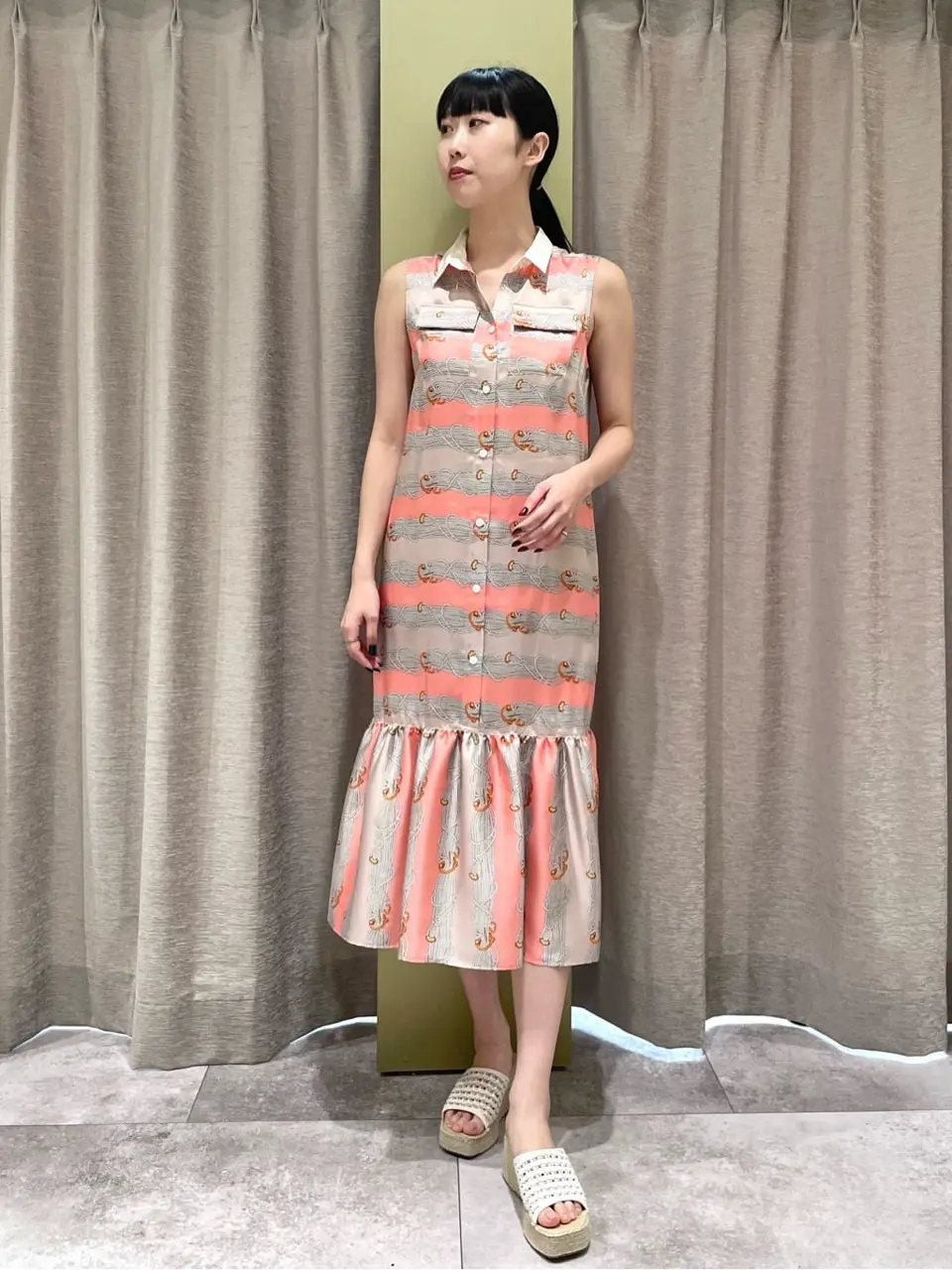 GRACE CONTINENTAL 端場　わかな コーディネート画像