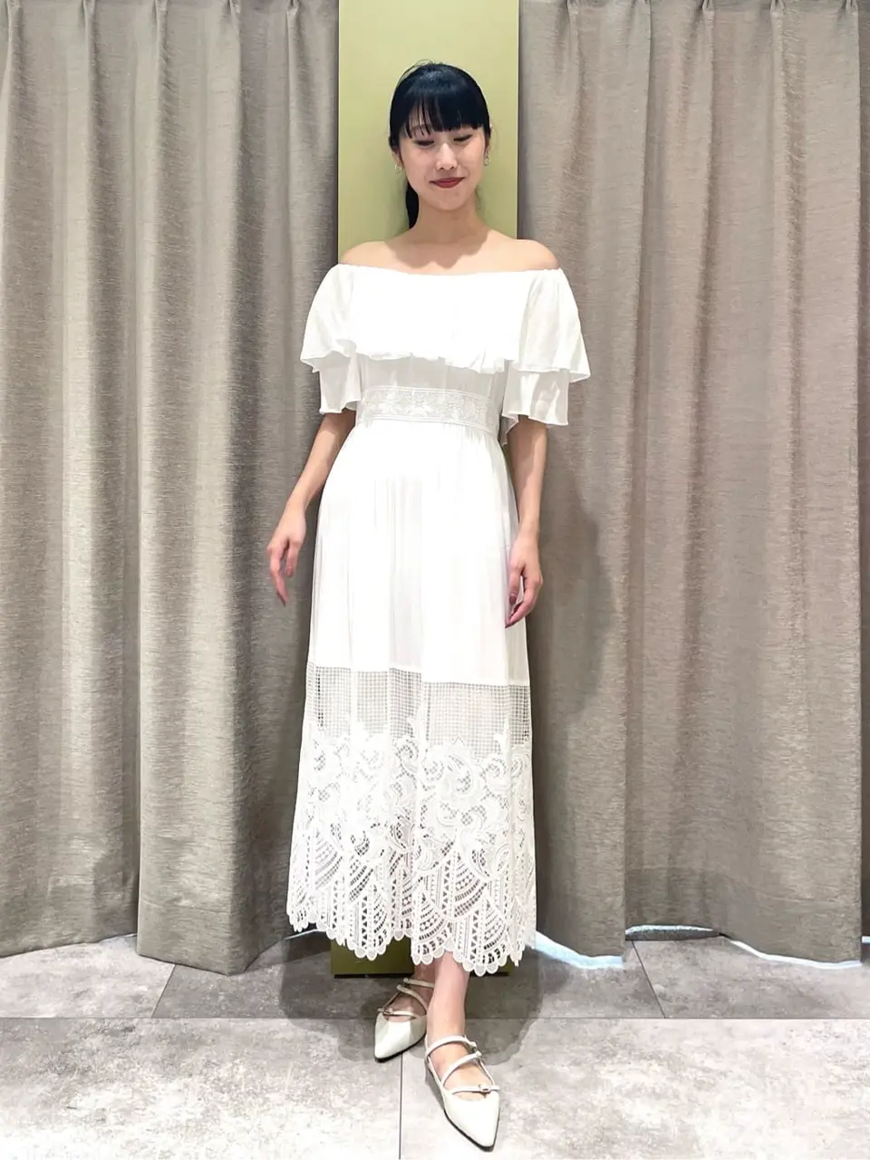 GRACE CONTINENTAL 端場　わかな コーディネート画像