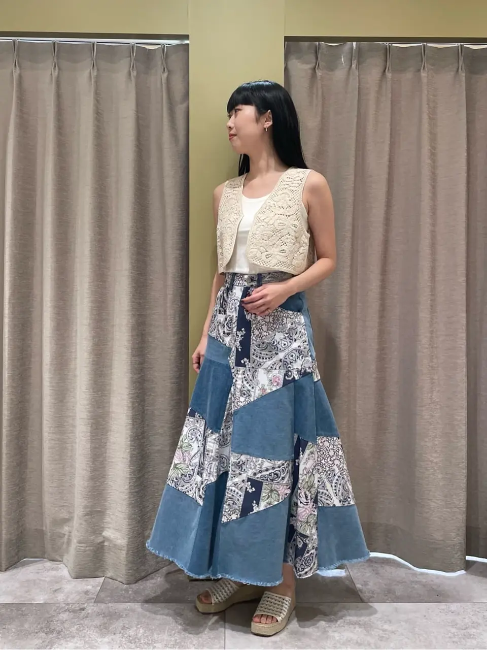 GRACE CONTINENTAL 端場　わかな コーディネート画像