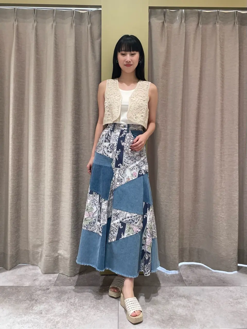 GRACE CONTINENTAL 端場　わかな コーディネート画像