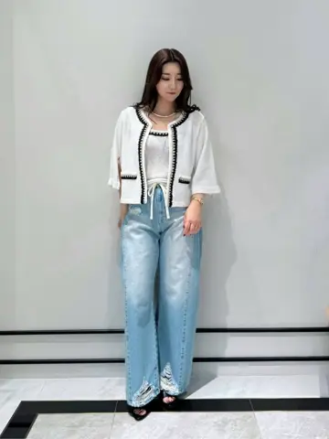 GRACE CONTINENTAL MOMOKO コーディネート画像