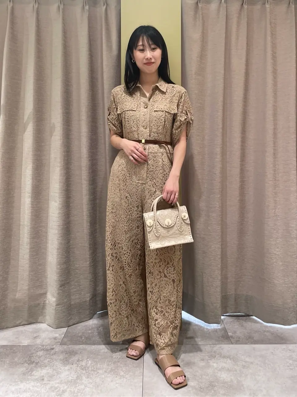 GRACE CONTINENTAL 端場　わかな コーディネート画像