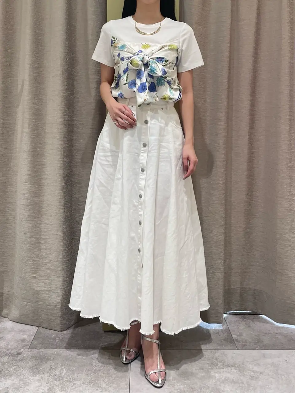 GRACE CONTINENTAL 端場　わかな コーディネート画像