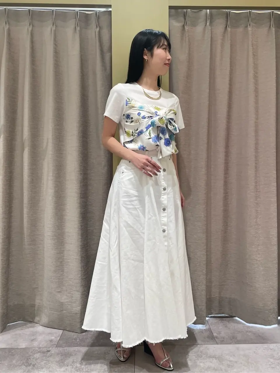 GRACE CONTINENTAL 端場　わかな コーディネート画像