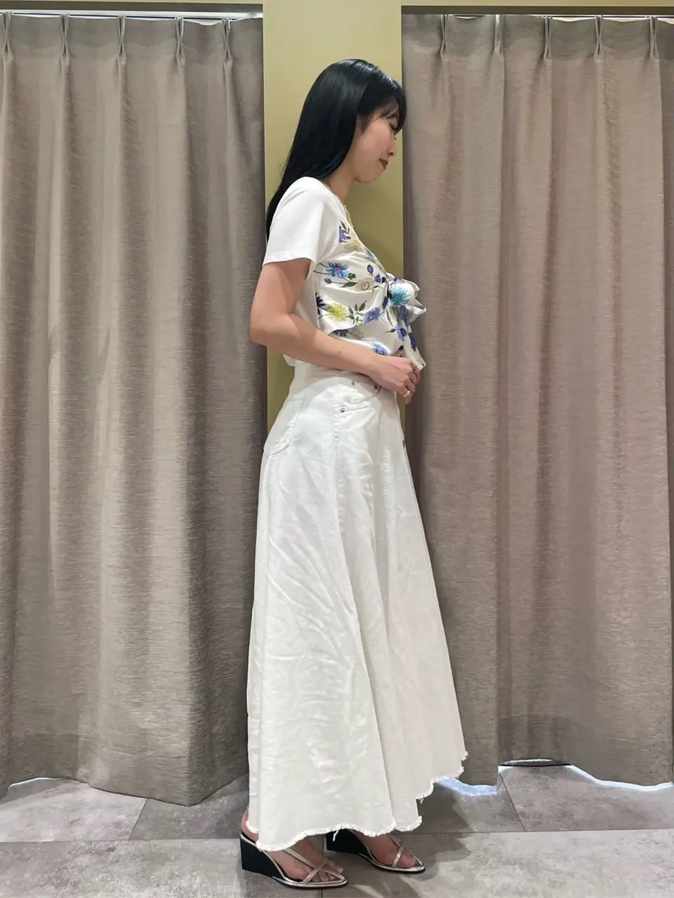 GRACE CONTINENTAL 端場　わかな コーディネート画像