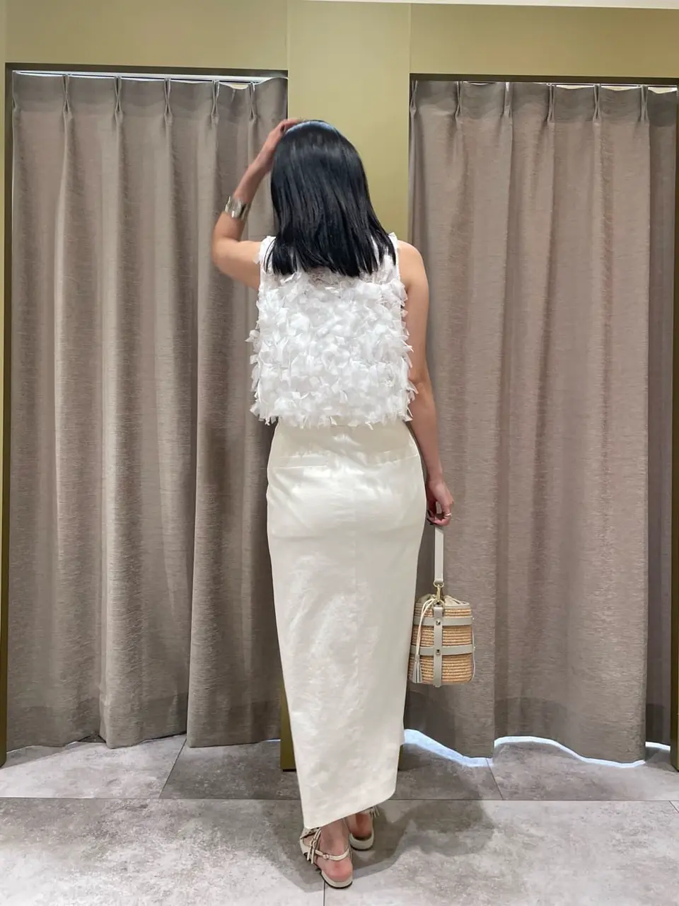 GRACE CONTINENTAL 端場　わかな コーディネート画像