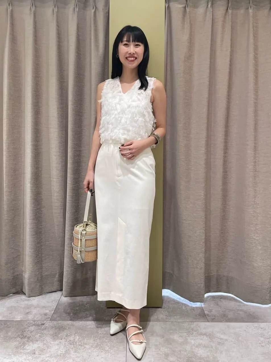 GRACE CONTINENTAL 端場　わかな コーディネート画像