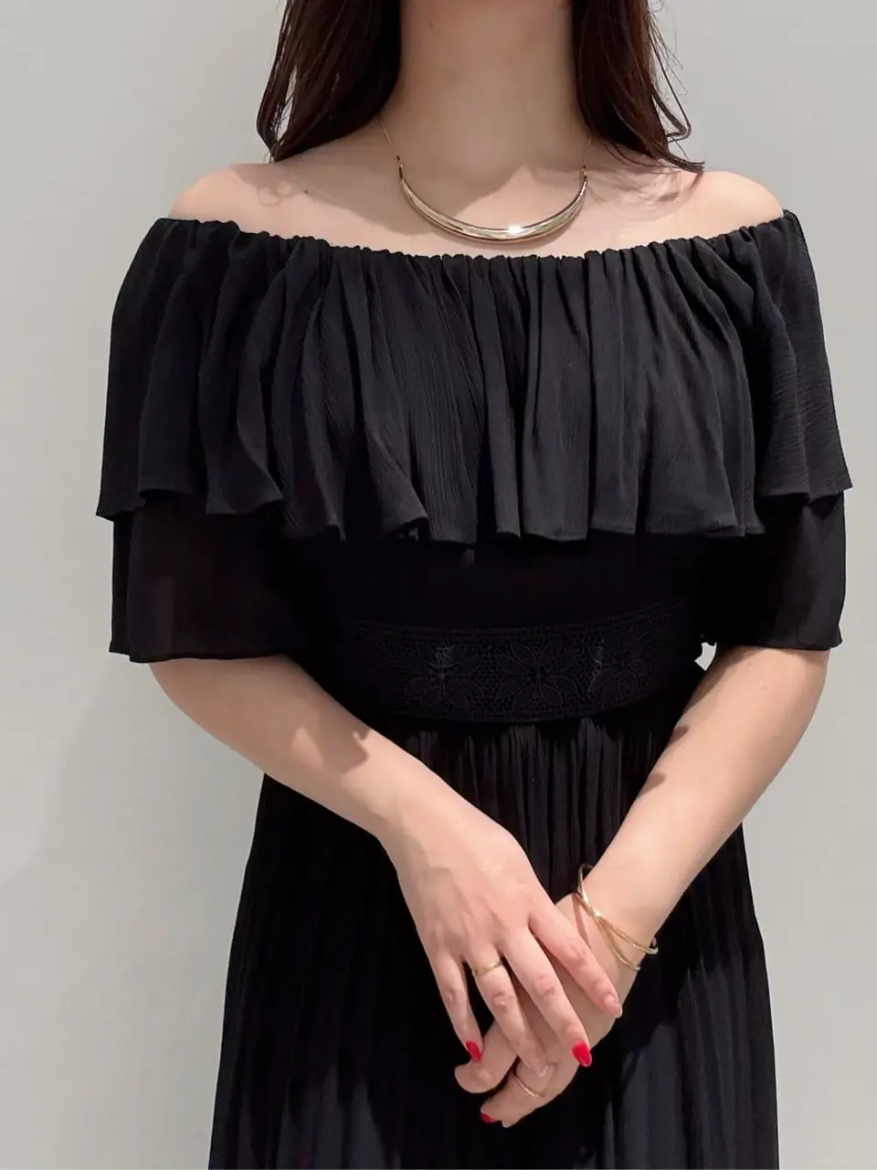 GRACE CONTINENTAL MOMOKO コーディネート画像