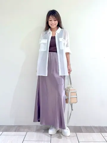 GRACE CONTINENTAL yukimi yonee コーディネート画像