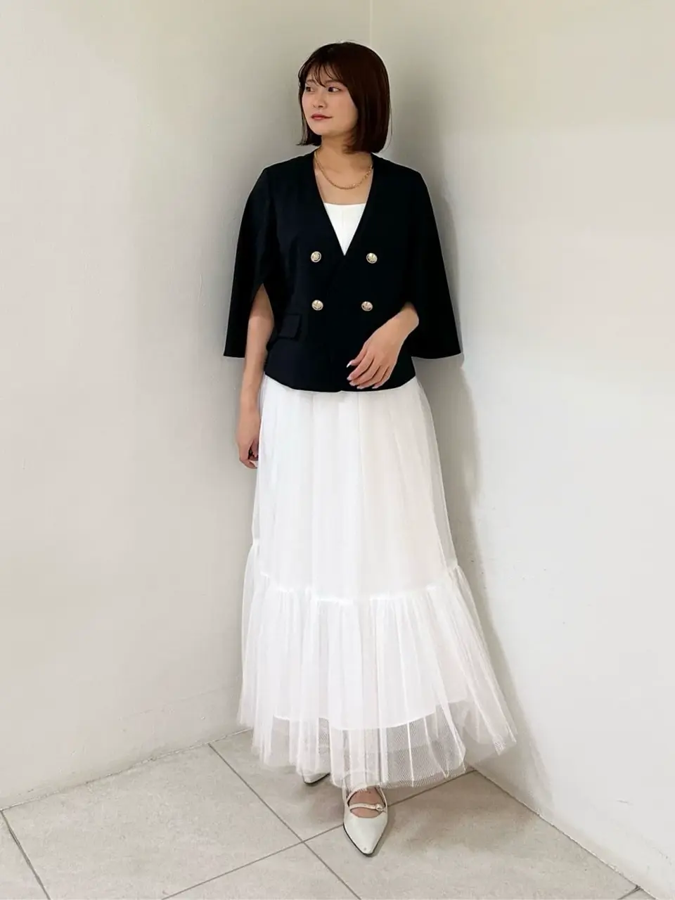 GRACE CONTINENTAL MORITA AI コーディネート画像