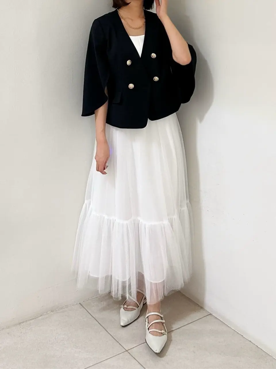 GRACE CONTINENTAL MORITA AI コーディネート画像