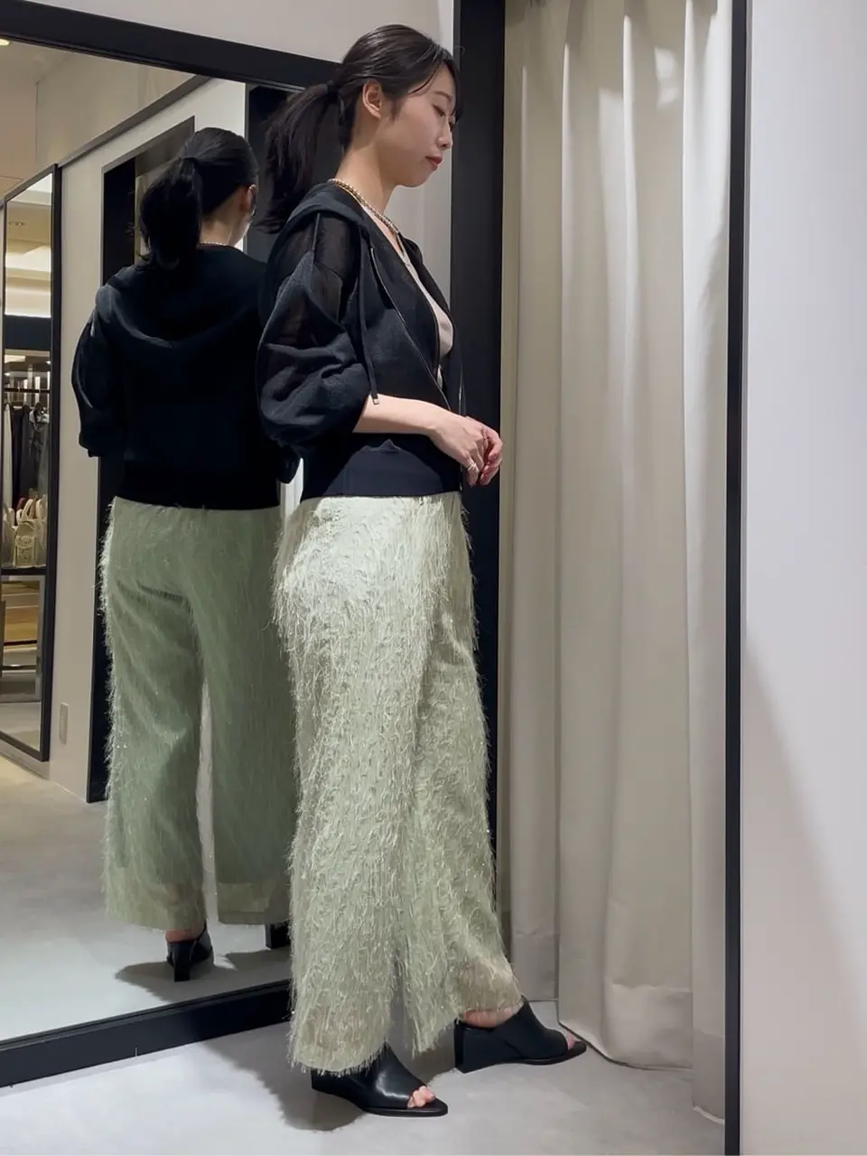 GRACE CONTINENTAL 端場　わかな コーディネート画像