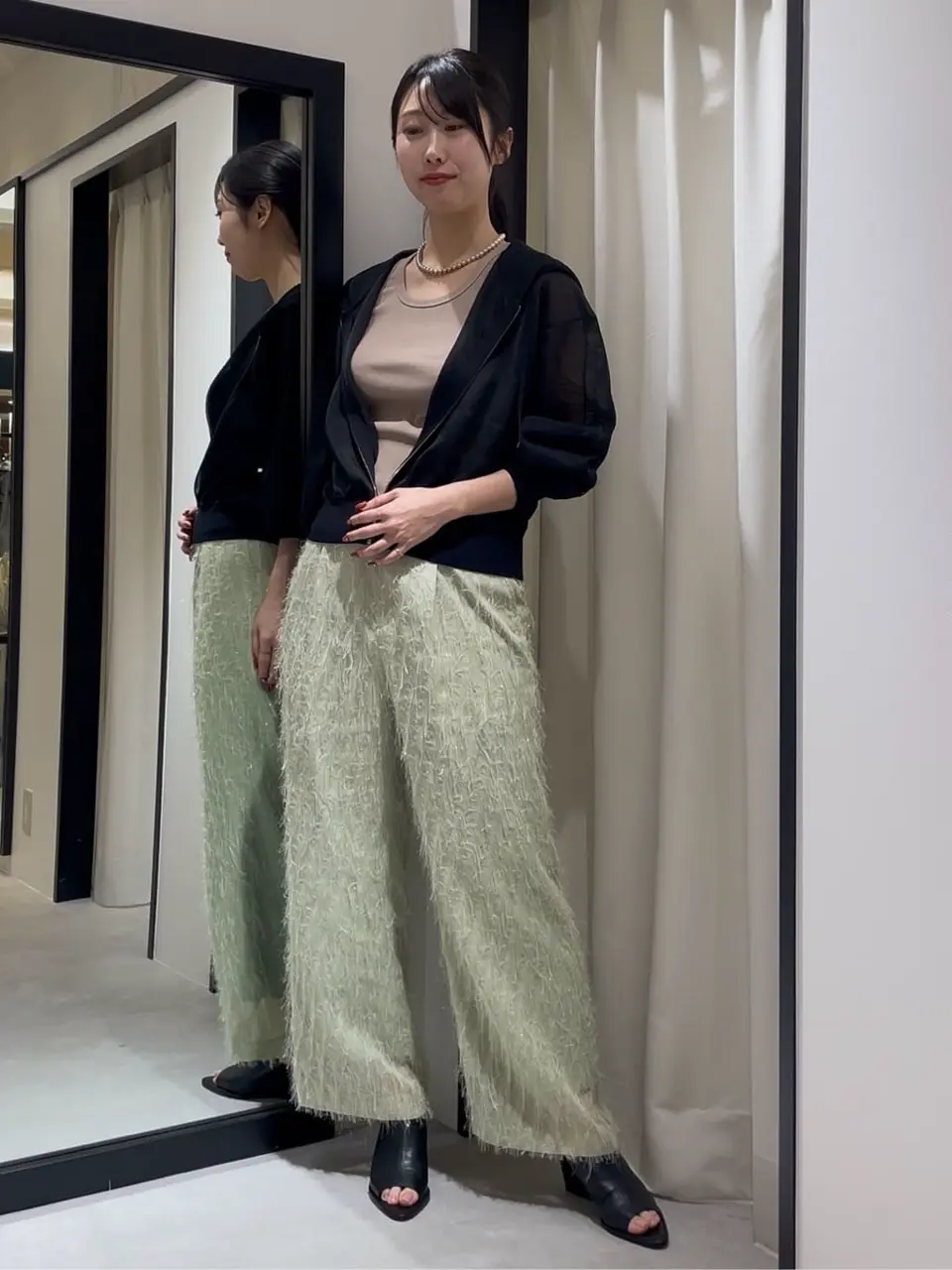 GRACE CONTINENTAL 端場　わかな コーディネート画像