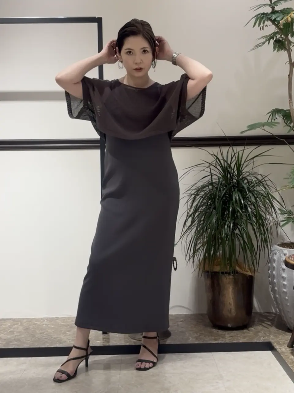 GRACE CONTINENTAL N.YURI コーディネート画像