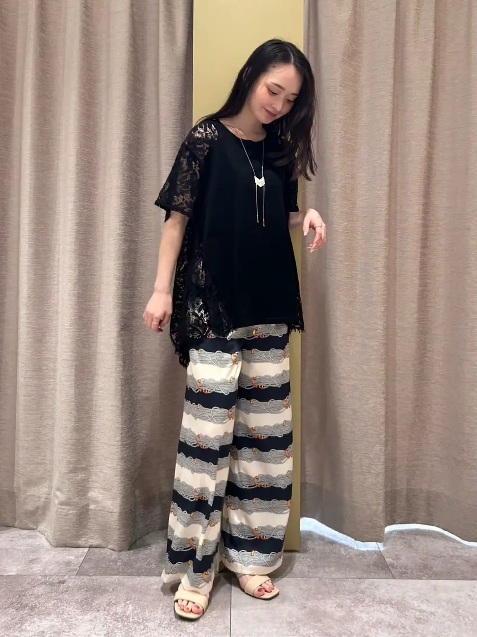 GRACE CONTINENTAL Nakatsu.m コーディネート画像