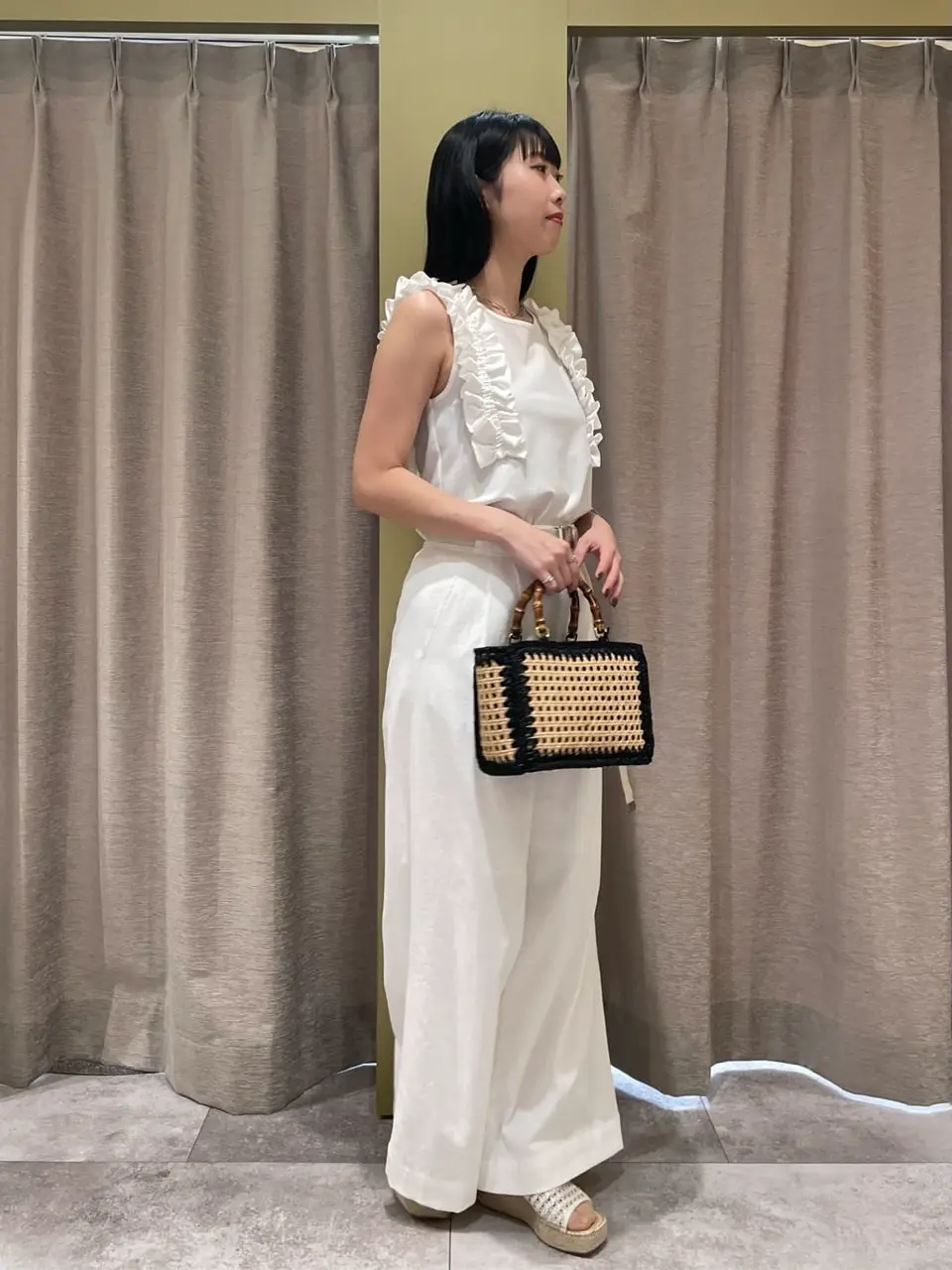 GRACE CONTINENTAL 端場　わかな コーディネート画像