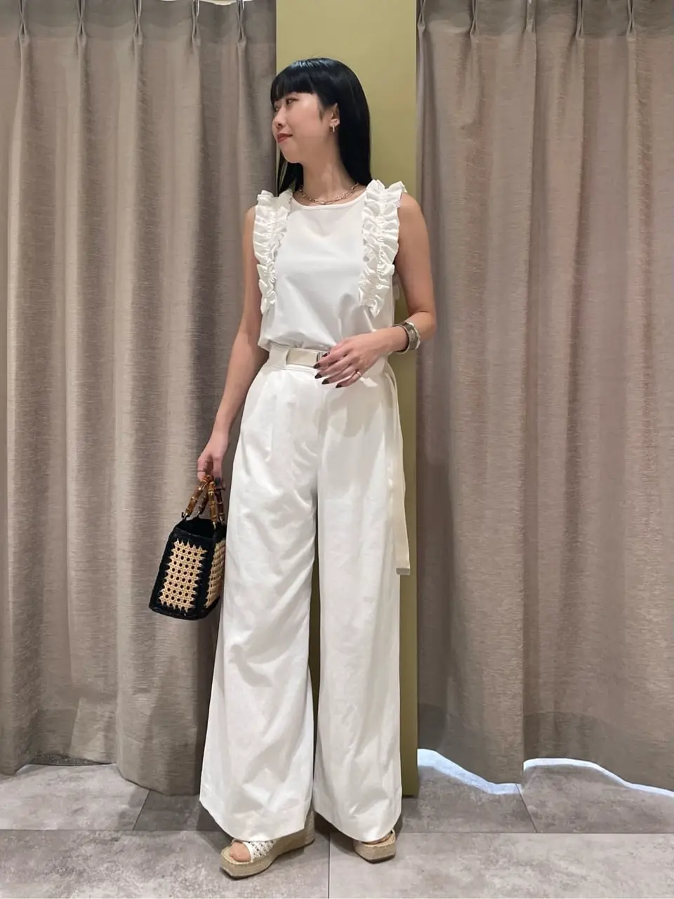 GRACE CONTINENTAL 端場　わかな コーディネート画像