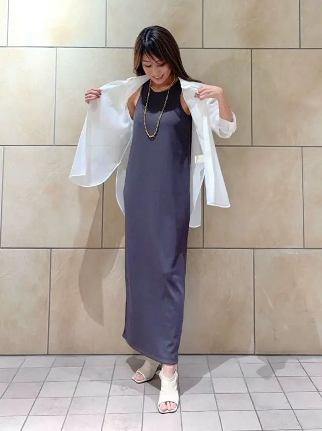 GRACE CONTINENTAL yukimi yonee コーディネート画像