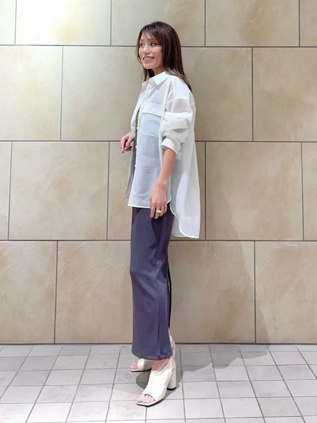 GRACE CONTINENTAL yukimi yonee コーディネート画像