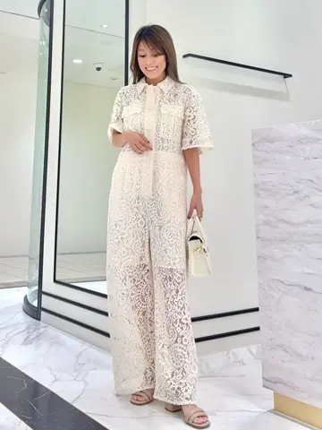 GRACE CONTINENTAL yukimi yonee コーディネート画像