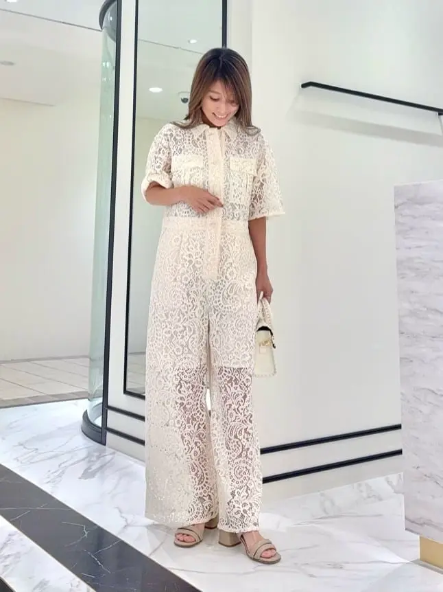 GRACE CONTINENTAL yukimi yonee コーディネート画像