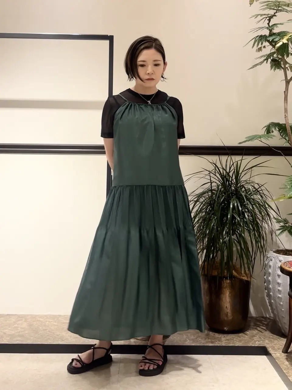 GRACE CONTINENTAL N.YURI コーディネート画像