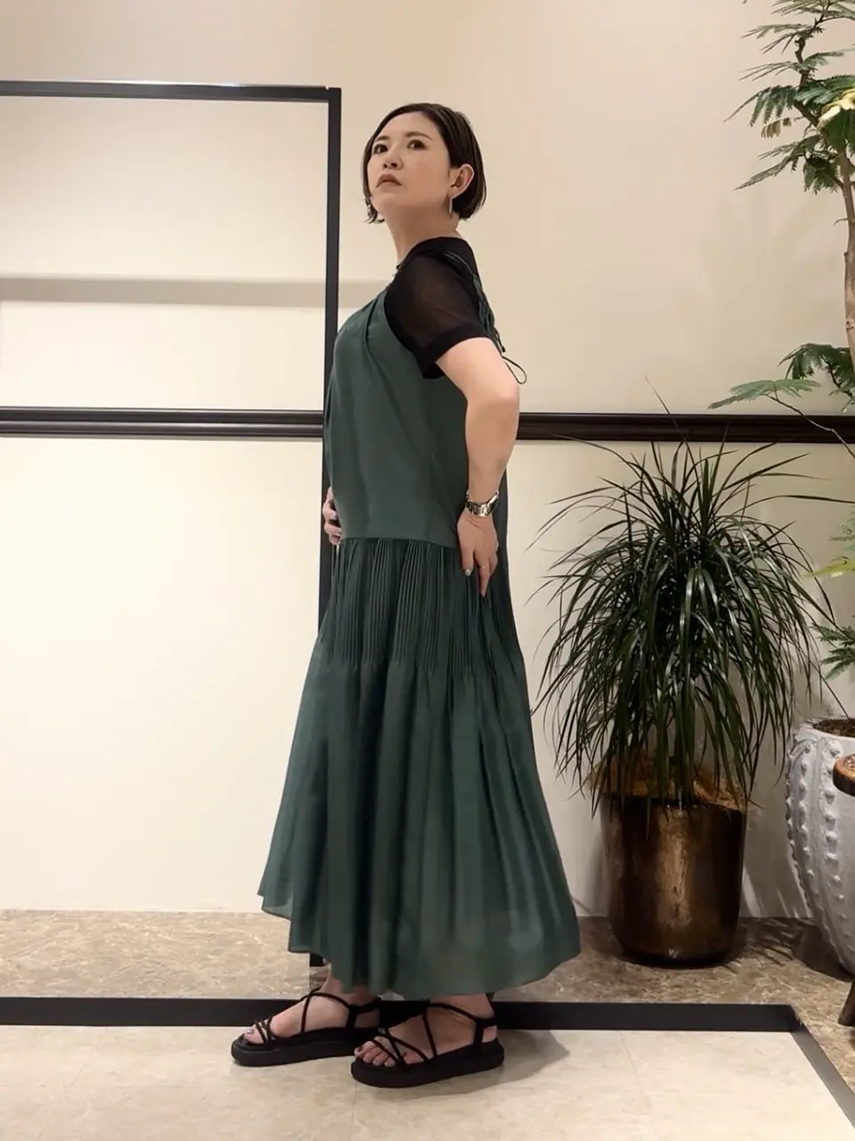 GRACE CONTINENTAL N.YURI コーディネート画像