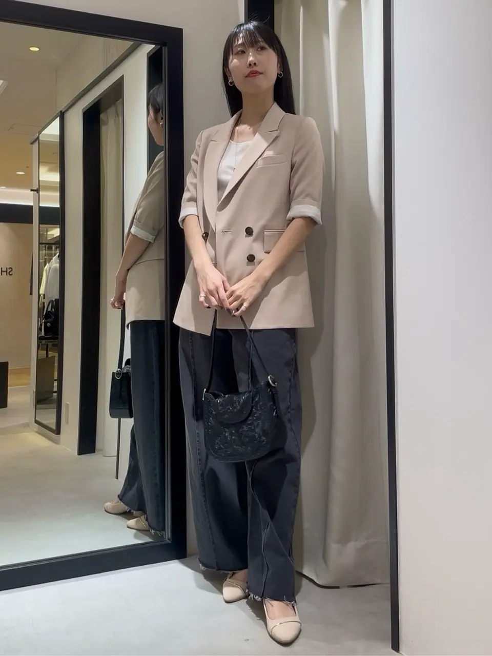 GRACE CONTINENTAL 端場　わかな コーディネート画像