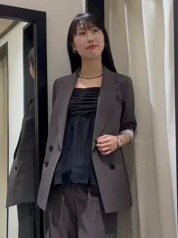 GRACE CONTINENTAL 端場　わかな コーディネート画像