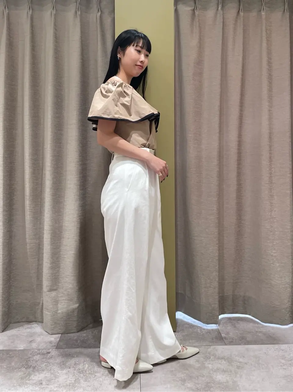 GRACE CONTINENTAL 端場　わかな コーディネート画像