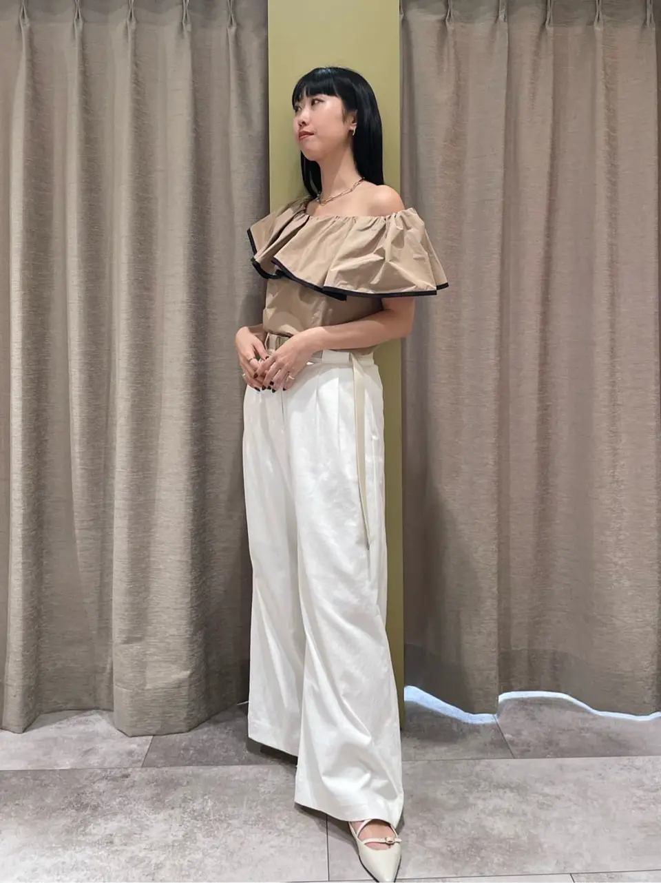 GRACE CONTINENTAL 端場　わかな コーディネート画像