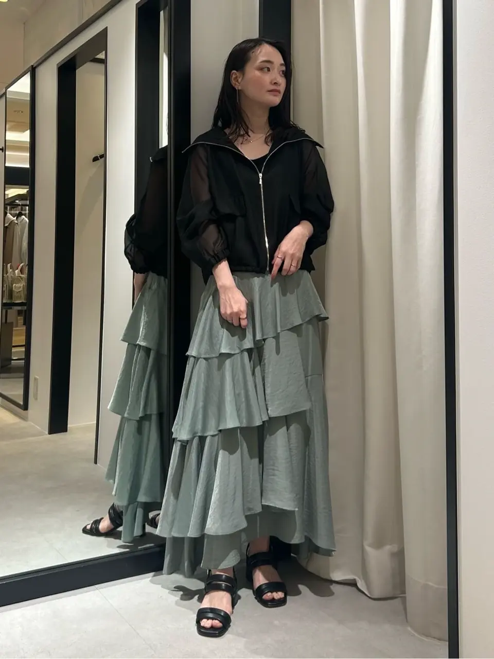 GRACE CONTINENTAL Nakatsu.m コーディネート画像