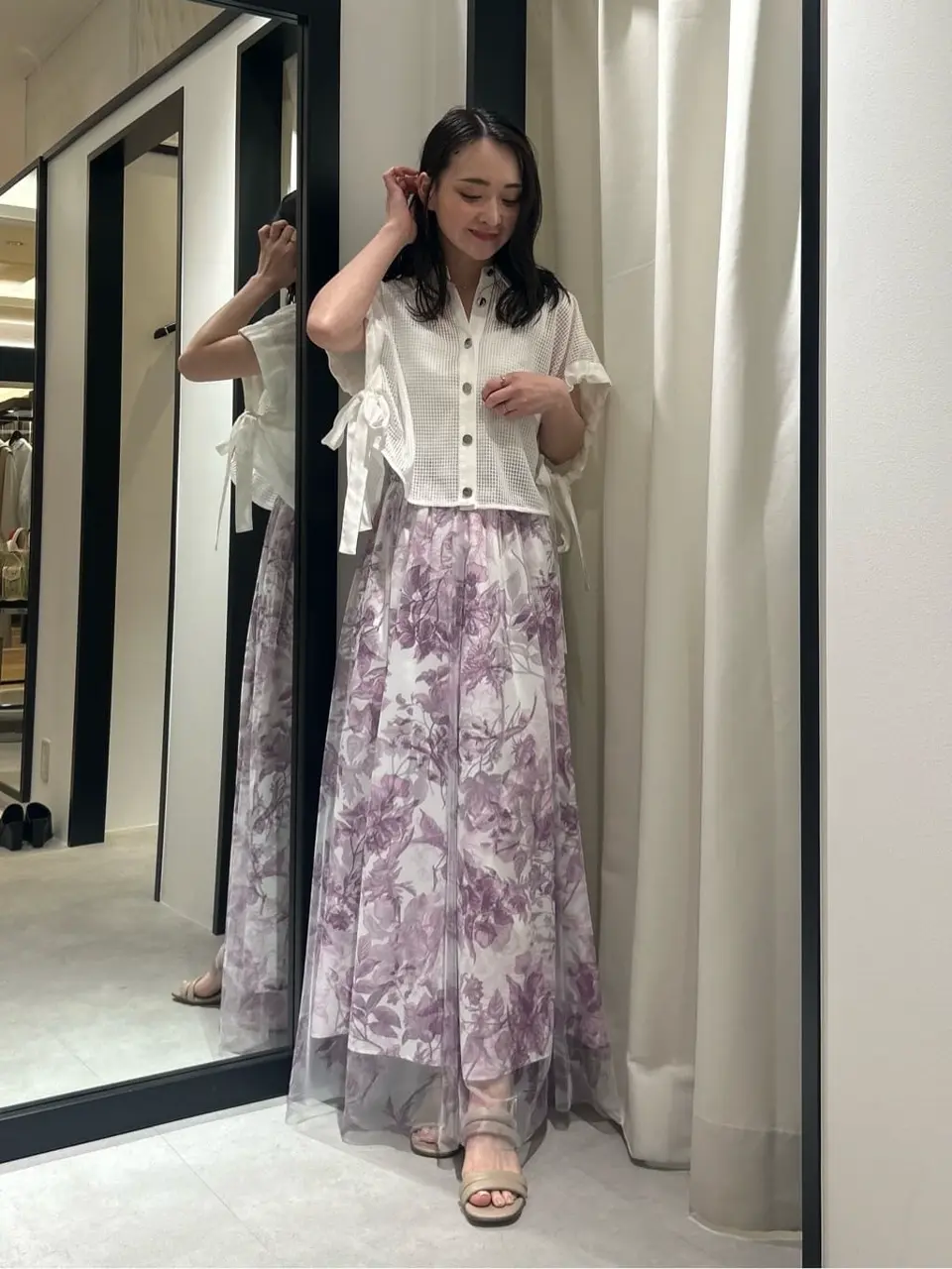 GRACE CONTINENTAL Nakatsu.m コーディネート画像