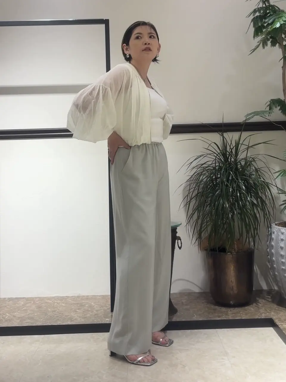 GRACE CONTINENTAL N.YURI コーディネート画像