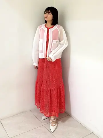 GRACE CONTINENTAL MORITA AI コーディネート画像