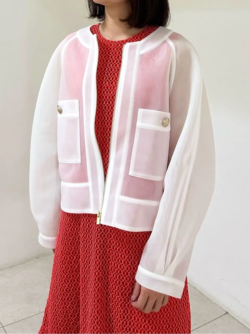 GRACE CONTINENTAL MORITA AI コーディネート画像