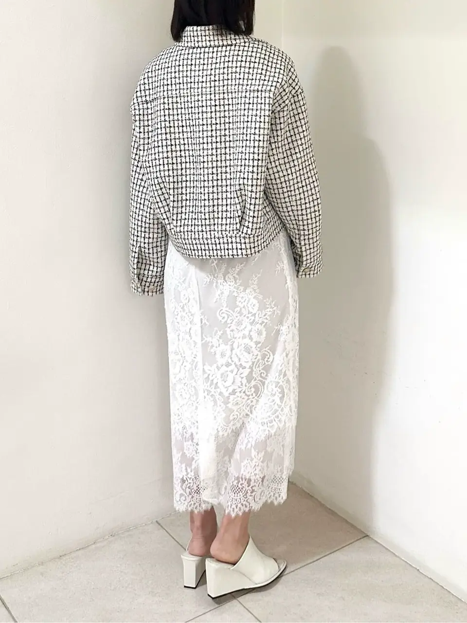 GRACE CONTINENTAL MORITA AI コーディネート画像