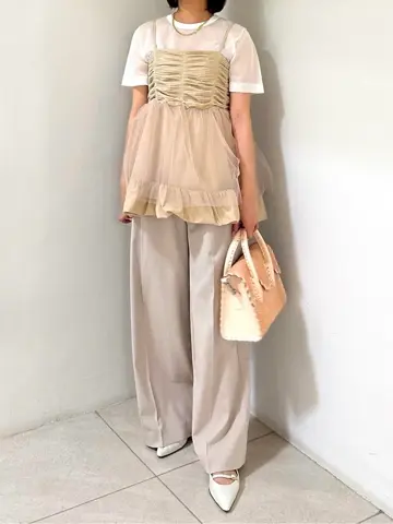 GRACE CONTINENTAL MORITA AI コーディネート画像