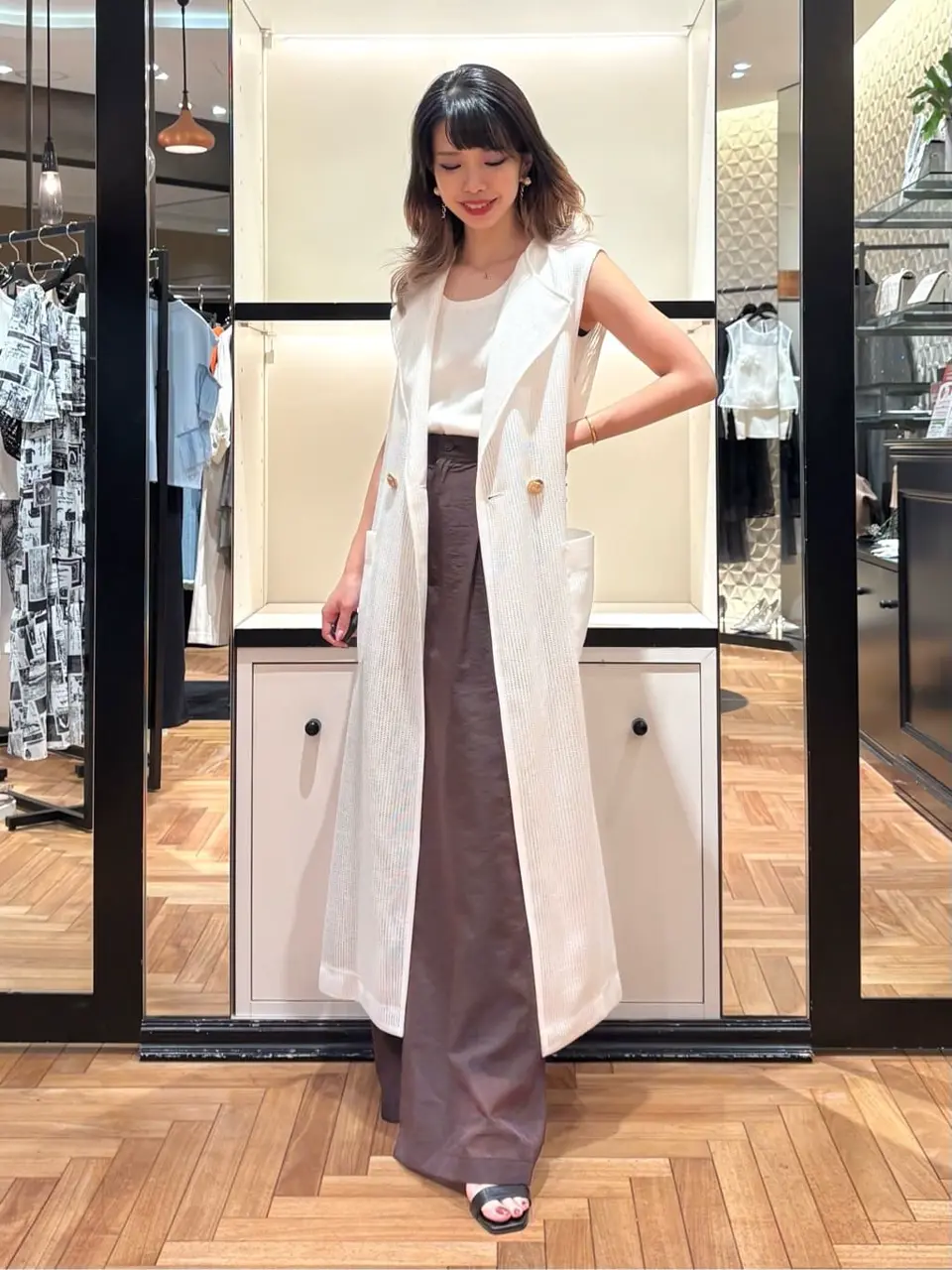 GRACE CONTINENTAL FUKUSHIMA YURIE コーディネート画像