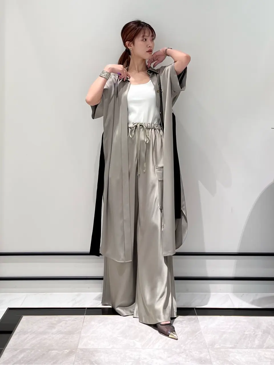 GRACE CONTINENTAL A.Kameyama コーディネート画像