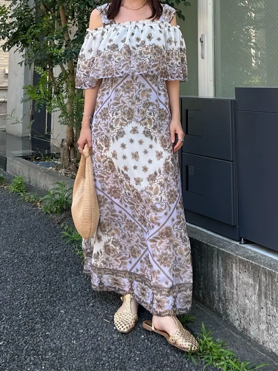 GRACE CONTINENTAL 古川温子 コーディネート画像