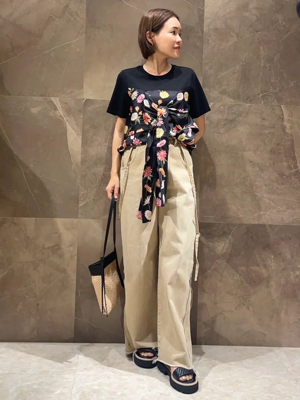 GRACE CONTINENTAL 穐山　香織 コーディネート画像