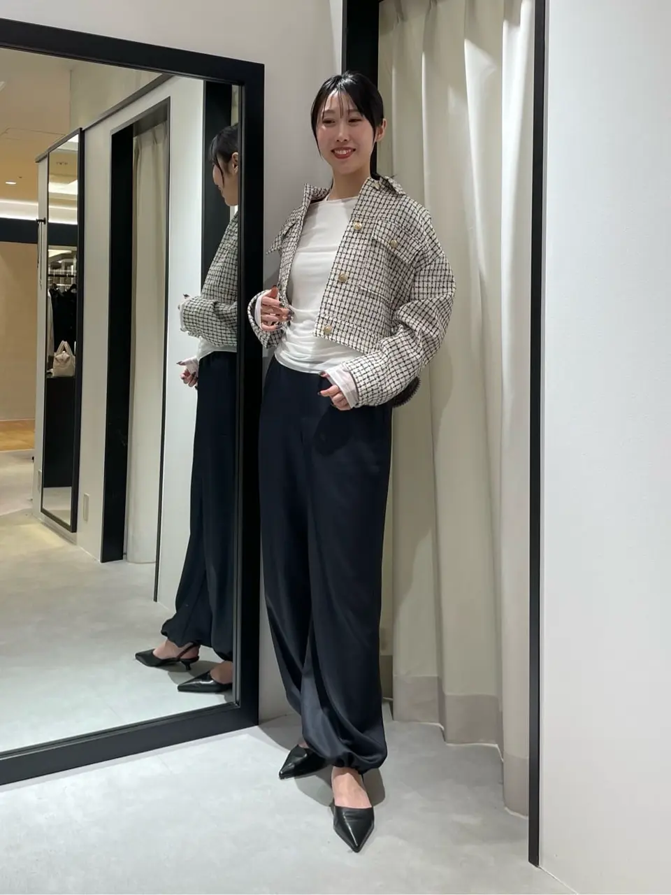 GRACE CONTINENTAL 端場　わかな コーディネート画像