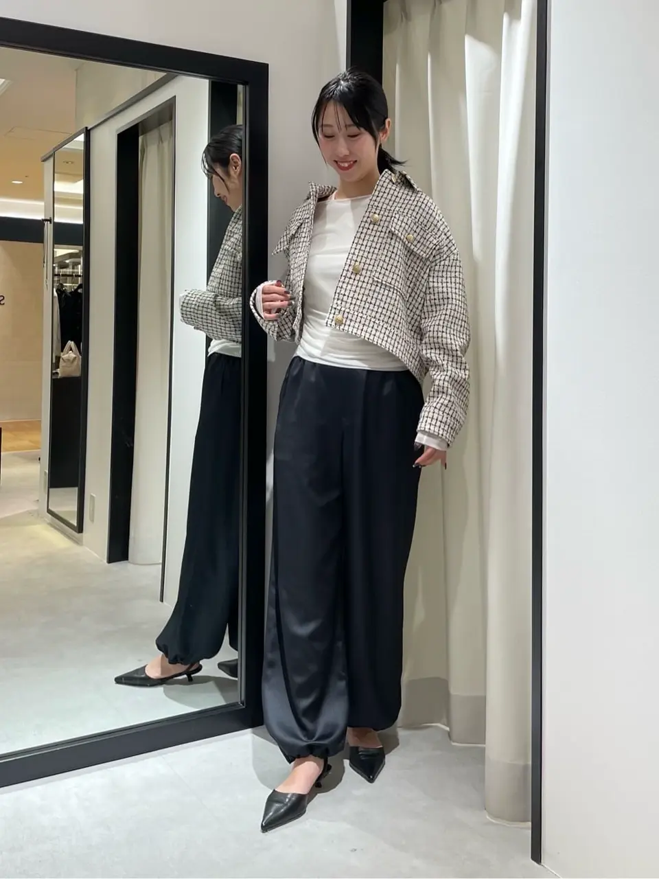 GRACE CONTINENTAL 端場　わかな コーディネート画像