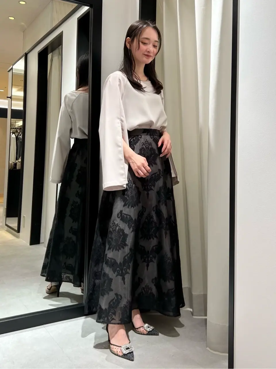 GRACE CONTINENTAL Nakatsu.m コーディネート画像