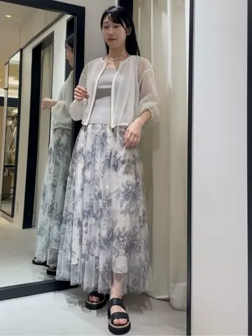 GRACE CONTINENTAL 端場　わかな コーディネート画像