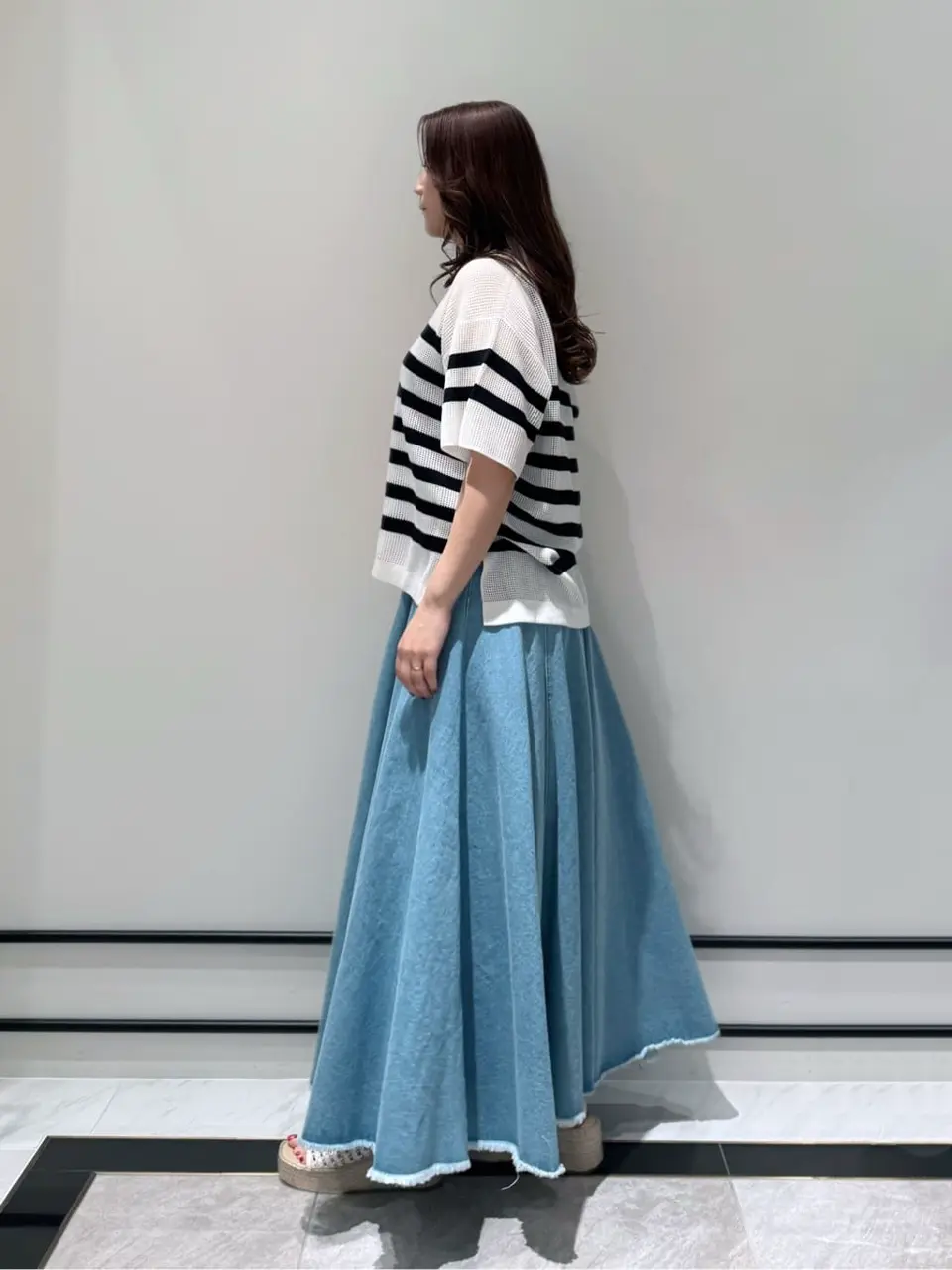 GRACE CONTINENTAL MOMOKO コーディネート画像