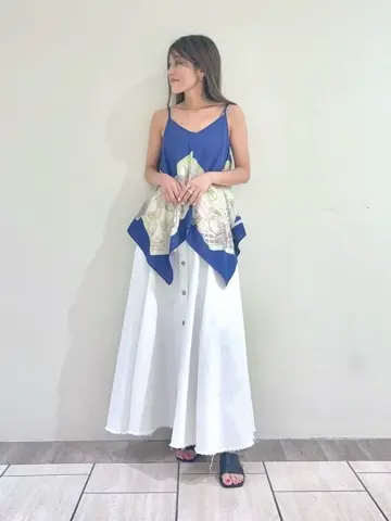 GRACE CONTINENTAL yukimi yonee コーディネート画像