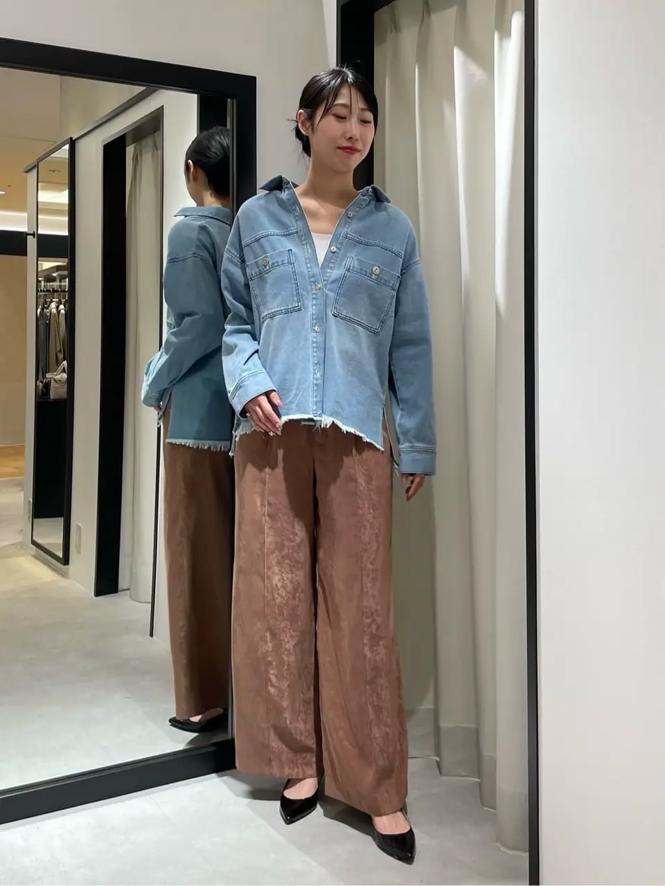 GRACE CONTINENTAL 端場　わかな コーディネート画像